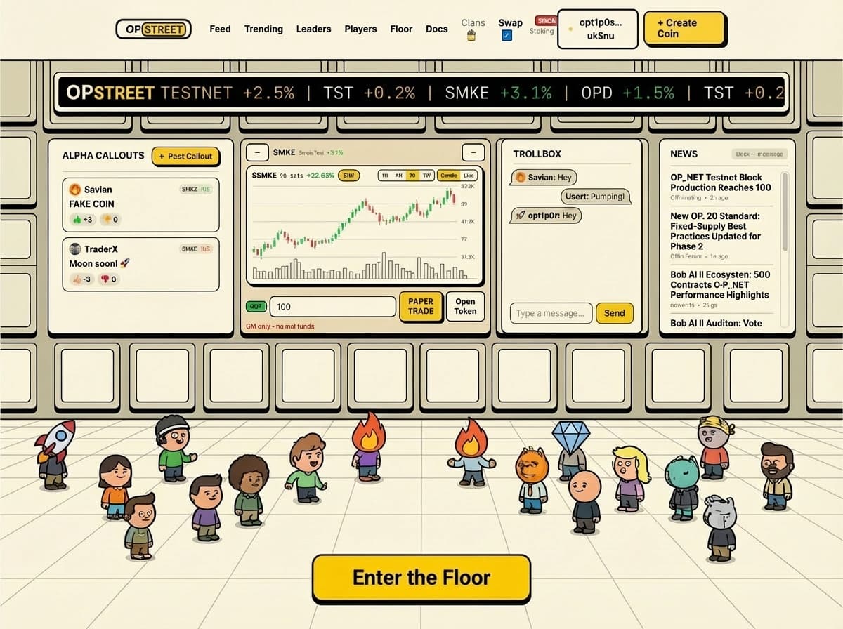 OpStreet landing hero